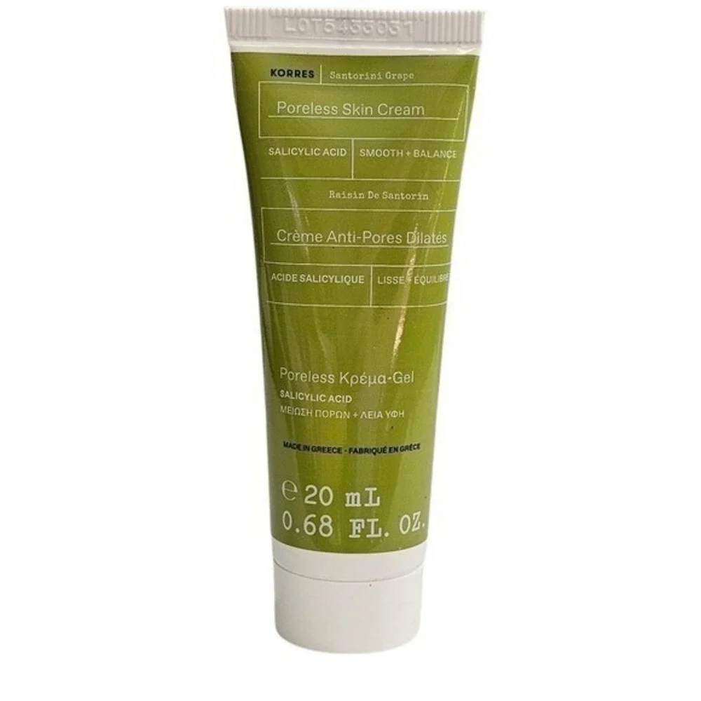 KORRES Santorini Grape Poreless Skin Cream Salicylic Acid Smooth 0.68oz - Picture 2 of 7